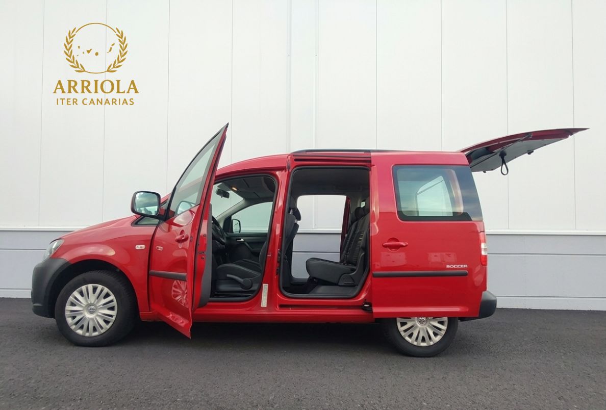 Volkswagen Caddy Soccer Edition Tenerife - puertas abiertas